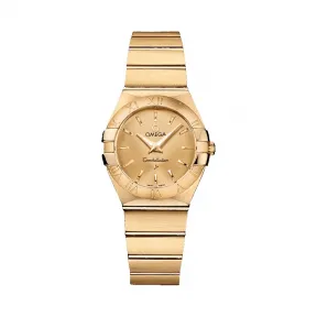 欧米茄/Omega 星座系列 黃金表链 石英机芯 123.50.27.60.08.001