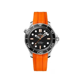 欧米茄/Omega 海马系列 300米潜水表 42MM 精钢表壳 搭配 橡胶表带 - 210.32.42.20.01.006