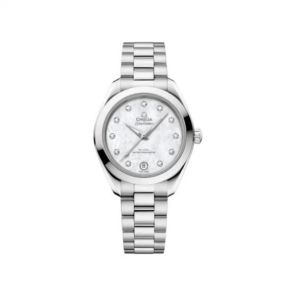 欧米茄/Omega 海马系列 AQUA TERRA 150米腕表 30MM 精钢表壳 搭配 精钢表链 - 220.10.30.20.55.001