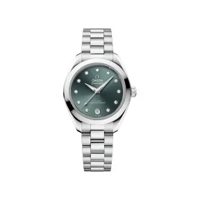 欧米茄/Omega 海马系列 AQUA TERRA 150米腕表 30MM 精钢表壳 搭配 精钢表链 - 220.10.30.20.60.001