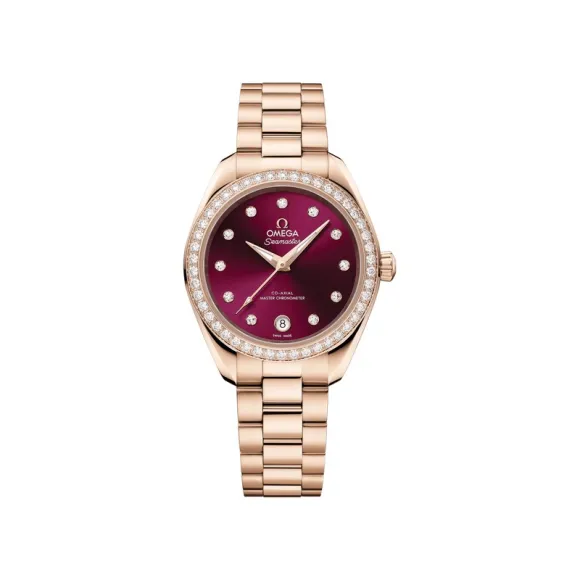 欧米茄/Omega 海马系列 AQUA TERRA 150米腕表 30MM Sedna 18K金表壳 搭配 Sedna 18K金表链 - 220.55.30.20.61.001