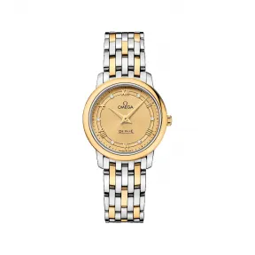 欧米茄/Omega 碟飞系列 精钢 黄金表链 石英机芯 424.20.27.60.58.003