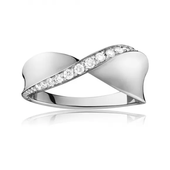 欧米茄/Omega 波浪形戒指-18K黄金: Aqua Swing 戒指 - R42BBA05001XX