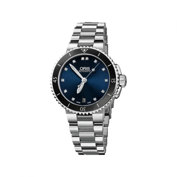 豪利时/Oris Oris Aquis Aquis 日历钻石腕表 01 733 7652 4195-07 8 18 01P