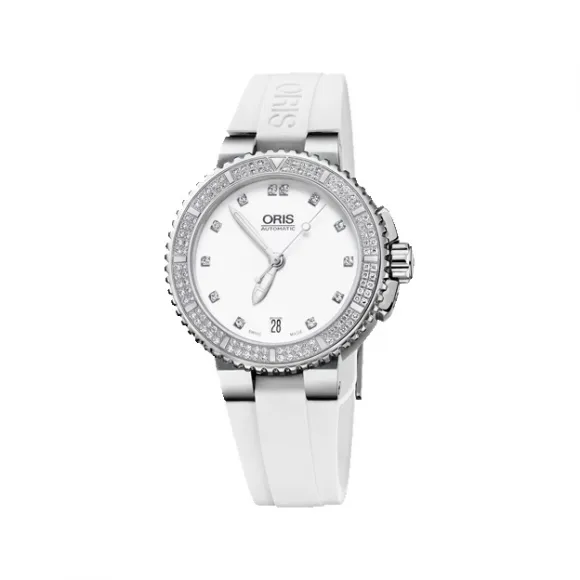 豪利时/Oris Oris Aquis Aquis 日历钻石腕表 01 733 7652 4991-07 4 18 31