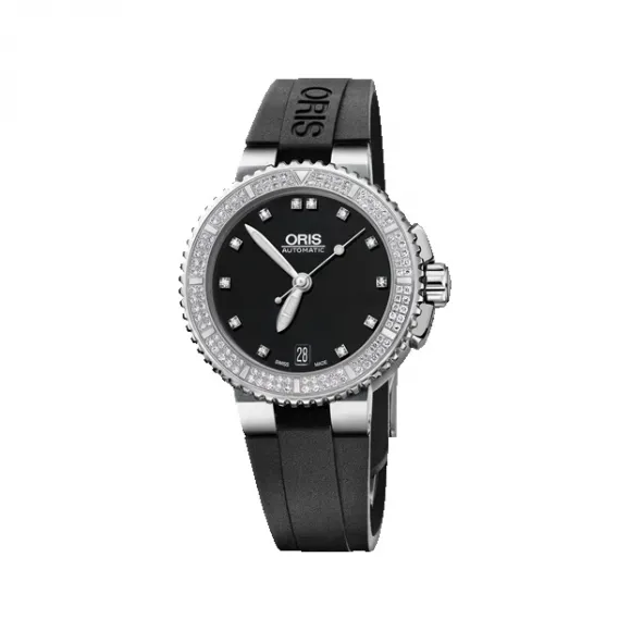 豪利时/Oris Oris Aquis Aquis 日历钻石腕表 01 733 7652 4994-07 4 18 34