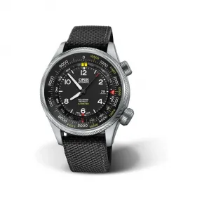 豪利时/Oris ProPilot 系列 47.00 MM 多片式不锈钢表壳 自动机械机芯 男表 01-733-7705-4134-07-set-5-23-15fc