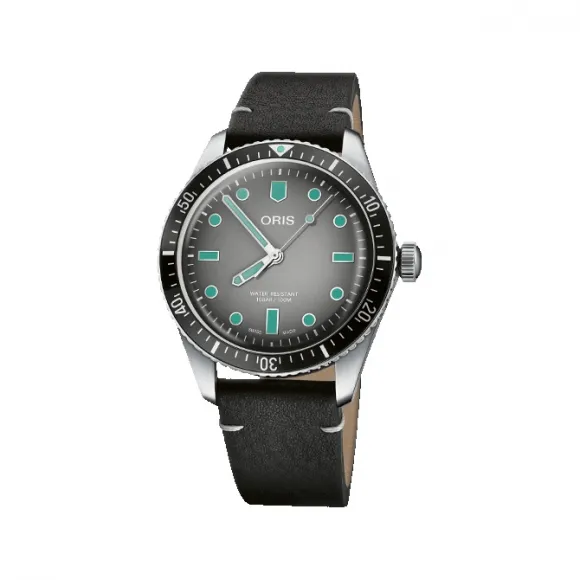 豪利时/Oris Divers 65年复刻版潜水腕表 40.00 MM 不锈钢 自动上链 男表 01-733-7707-4053-07-5-20-89