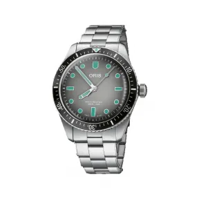 豪利时/Oris Divers 65年复刻版潜水腕表 40.00 MM 不锈钢 自动上链 男表 01-733-7707-4053-07-8-20-18