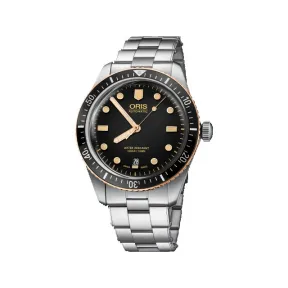 豪利时/Oris Oris Divers Divers 65年复刻版潜水腕表 01 733 7707 4354-07 8 20 18