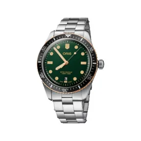 豪利时/Oris Oris Divers Divers 65年复刻版潜水腕表 01 733 7707 4357-07 8 20 18