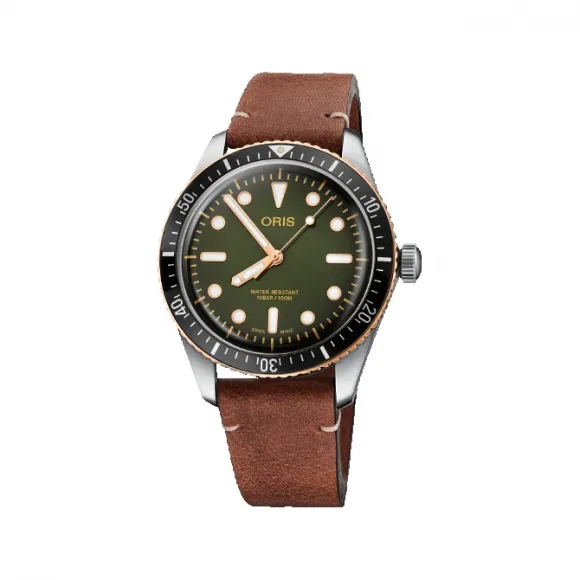 豪利时/Oris Oris Divers Timeless Luxury Watches Limited Edition 01 733 7707 4387-07 5 20 45