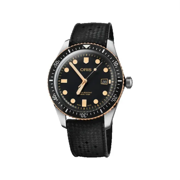 豪利时/Oris Oris Divers Divers 65年复刻版潜水腕表 01 733 7720 4354-07 4 21 18