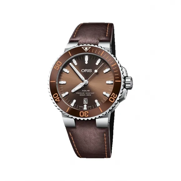 豪利时/Oris Oris Aquis Aquis 日历腕表 01 733 7730 4152-07 5 24 12EB