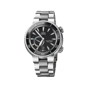 豪利时/Oris Oris Divers Divers 钛合金小秒针潜水表 01 743 7638 7454-07 8 24 70PEB