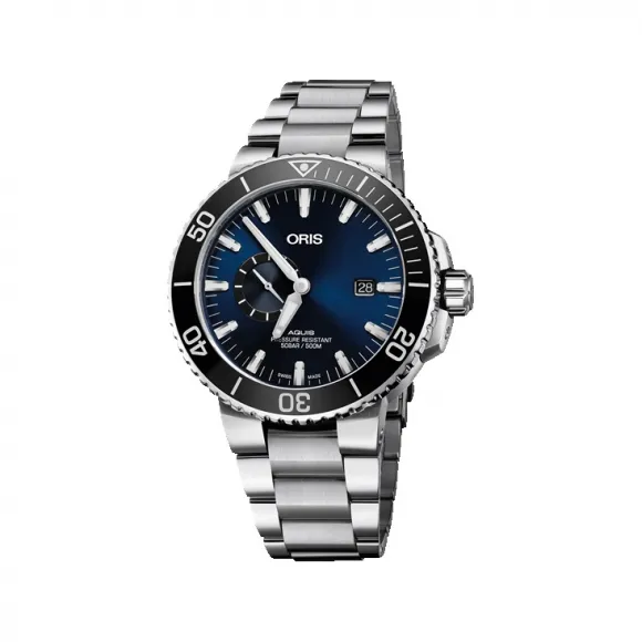 豪利时/Oris Oris Aquis Aquis 小秒针日历腕表 01 743 7733 4135-07 8 24 05PEB