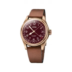 豪利时/Oris 豪利时 大表冠指针式日历 青铜腕表 40.00 MM 青铜 自动上链 男表 01-754-7741-3168-07-5-20-58BR