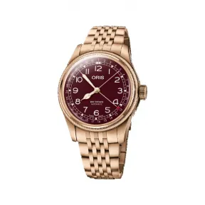 豪利时/Oris 豪利时 大表冠指针式日历 青铜腕表 40.00 MM 青铜 自动上链 男表 01-754-7741-3168-07-8-20-01