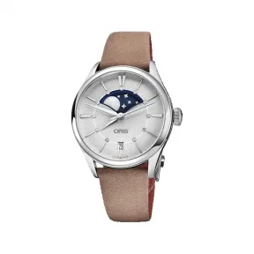 豪利时/Oris Oris Artelier Artelier 大月相 日历腕表 01 763 7723 4051-07 5 18 33FC