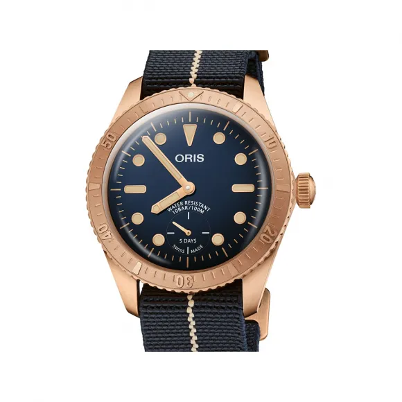 豪利时/Oris 潜水系列 DIVERS 40MM 青铜 自动机芯 男表 401-7764-3185-SET