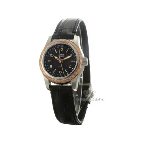 豪利时/Oris 飞行系列 30MM PVD镀金 自动机械机芯 女表 58476264364S