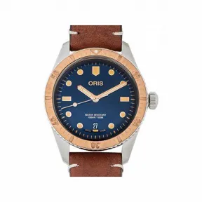 豪利时/Oris 潜水系列 DIVERS 40MM 精钢 自动机芯 男表 733-7707-4355-07-5-20-45