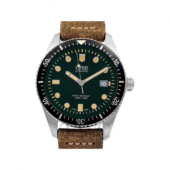 豪利时/Oris 潜水系列 DIVERS 42MM 精钢 自动机芯 男表 733-7720-4057-07-5-21-02