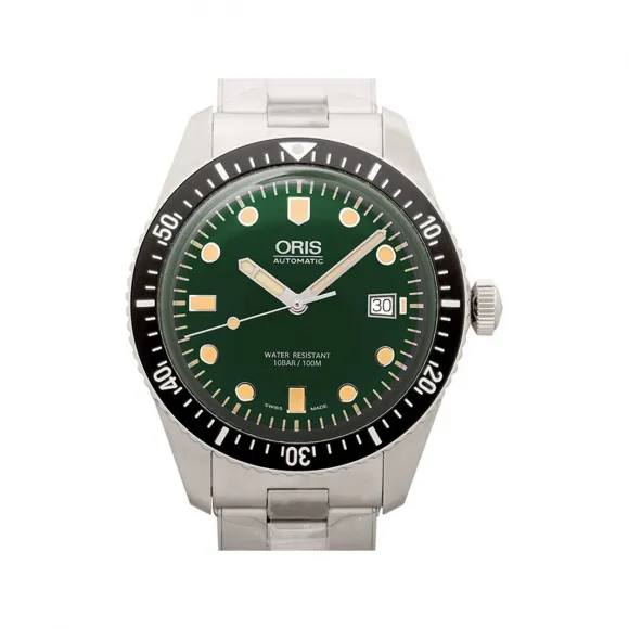 豪利时/Oris 潜水系列 DIVERS 42MM 精钢 自动机芯 男表 733-7720-4057-07-8-21-18