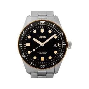 豪利时/Oris 潜水系列 DIVERS 42MM 精钢 自动机芯 男表 733-7720-4354-07-8-21-18