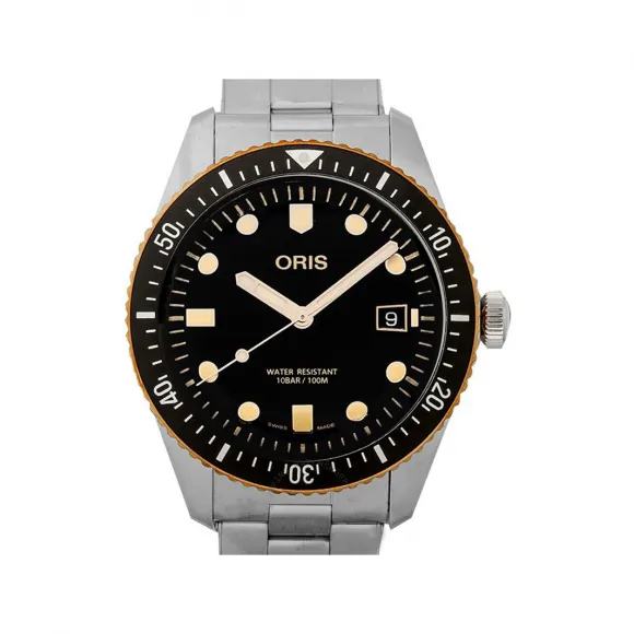 豪利时/Oris 潜水系列 DIVERS 42MM 精钢 自动机芯 男表 733-7720-4354-07-8-21-18