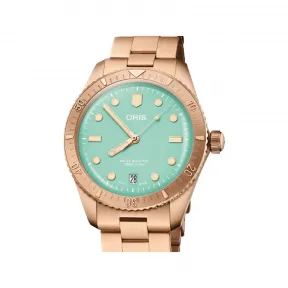 豪利时/Oris 潜水系列 DIVERS 38MM 青铜 自动机芯 男表 733-7771-3157-07-8-19-15