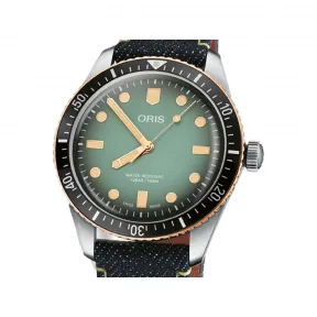 豪利时/Oris 潜水系列 DIVERS 40MM 精钢 自动机芯 男表 733.7707.4337ST