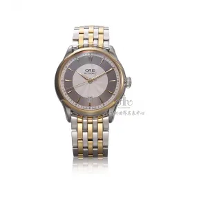 豪利时/Oris 艺术家系列 40MM PVD镀金 自动机械机芯 男表 73375914351M