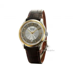 豪利时/Oris 艺术家系列 40MM PVD镀金 自动机械机芯 男表 73375914351S