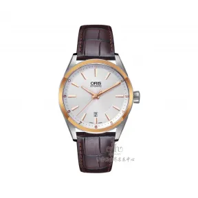 豪利时/Oris 艺术大师系列 42MM PVD镀金 自动机械机芯 男表 73376426331S