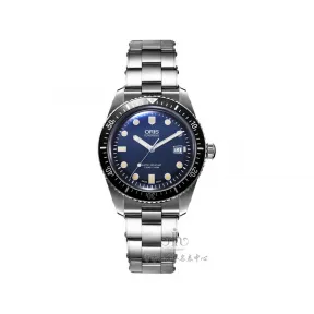 豪利时/Oris 潜水系列 42MM 钢 自动机械机芯 男表 73377204054m