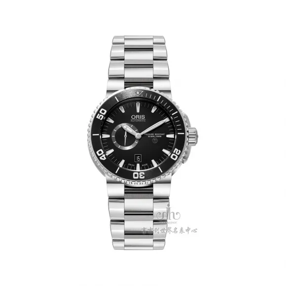 豪利时/Oris 潜水系列 46MM 钢 自动机械机芯 男表 74376647154m