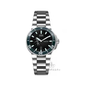 豪利时/Oris 潜水系列 46MM 钢 自动机械机芯 男表 74376734137m