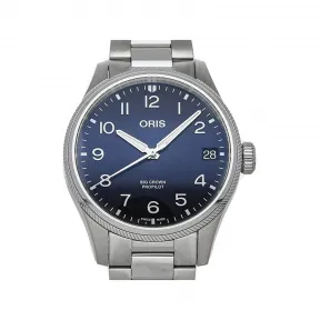 豪利时/Oris BIG CROWN 41MM 精钢 自动机芯 男表 751-7761-4065-07-8-20-08P