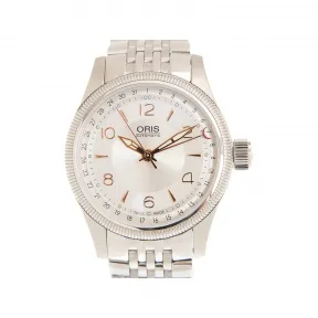 豪利时/Oris 航空系列 40MM 精钢 自动机芯 男表 754-7679-4031-8-20-30