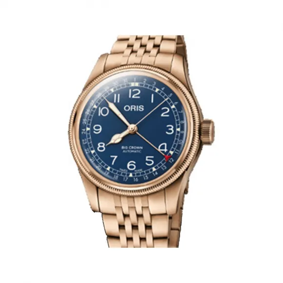 豪利时/Oris BIG CROWN 40MM 青铜 自动机芯 男表 754-7741-3165-07-8-20-01