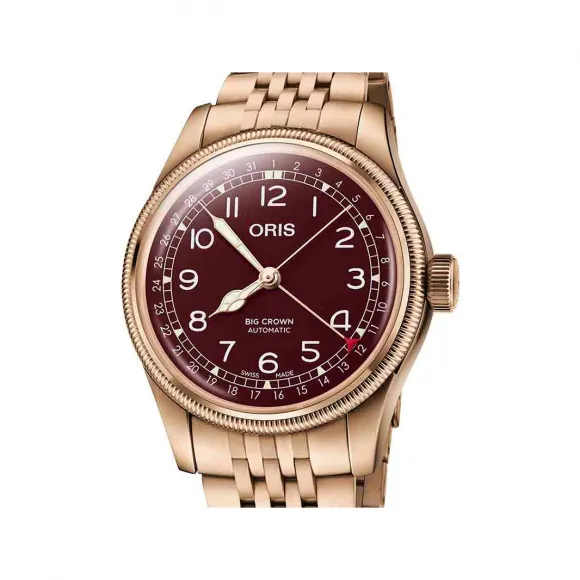 豪利时/Oris BIG CROWN 40MM 青铜 自动机芯 男表 754-7741-3168-07-8-20-01