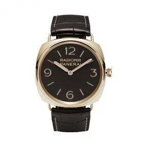沛纳海/Panerai 18k玫瑰金 限量珍藏款系列 手动机械机芯 男表 PAM00379
