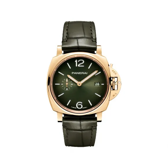 沛纳海/Panerai luminor due庐米诺杜尔系列 42MM 黄金 自动机械机芯 男表 PAM01423