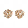 伯爵/Piaget 玫瑰金钻石耳环-珠宝 G38U0050