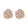伯爵/Piaget 玫瑰金钻石耳环-珠宝 G38U0070