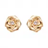 伯爵/Piaget 玫瑰金钻石耳环-珠宝 G38U0074