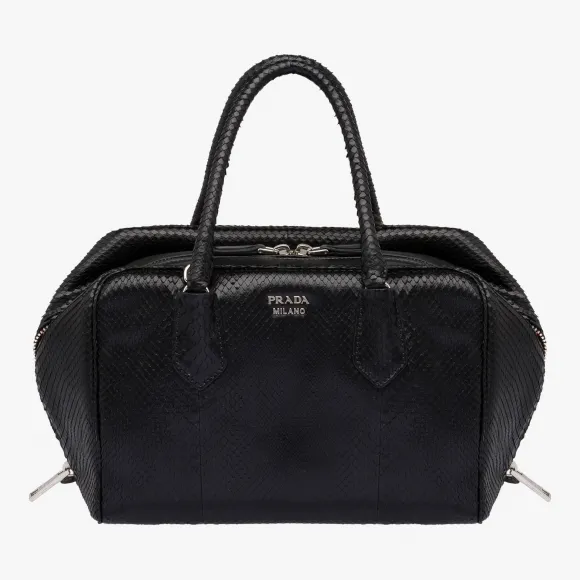 普拉达/Prada 黑色F 手袋1BB010 2AMX F0DL1-小迈步海淘品牌官网