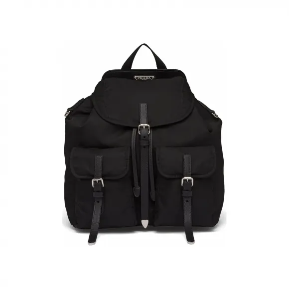 普拉达/Prada 尼龙和Saffiano 皮革背包1BZ063-V44-F0002-小迈步海淘品牌官网 普拉达/Prada 尼龙和Saffiano 皮革背包1BZ063-V44-F0002-小迈步海淘品牌官网