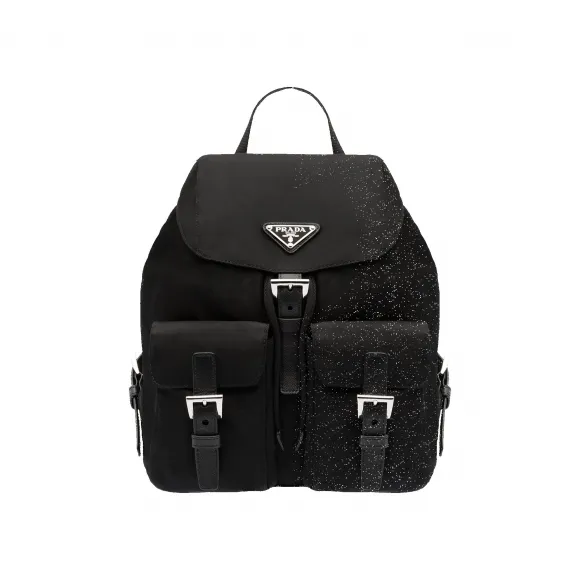 普拉达/Prada Re-Nylon 再生尼龙小号背包 1BZ677-RV44-F0002-V-OOO